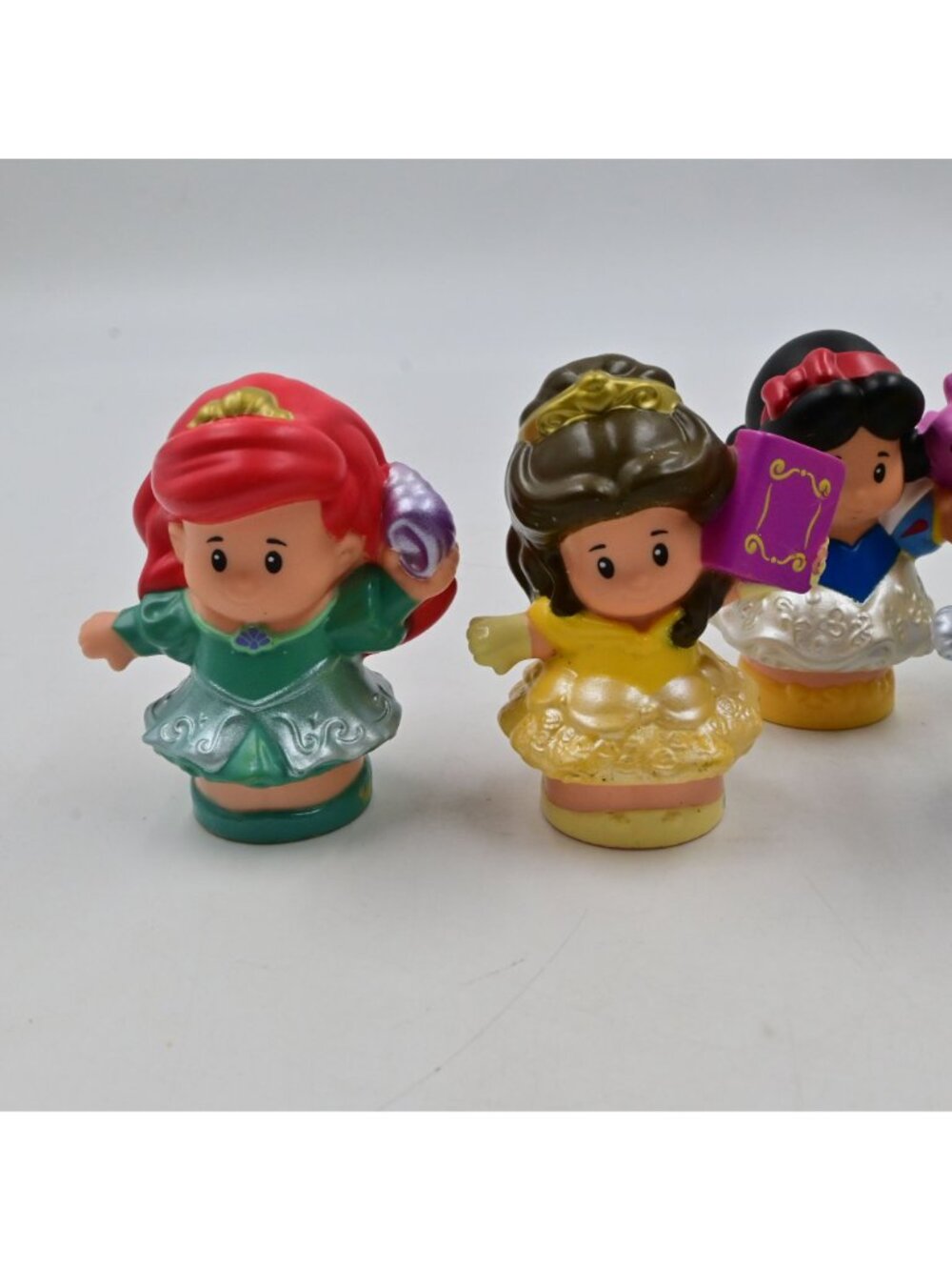 Fisher Price Little People Disney Princess Figures Ariel, Rapunzel, Bell, Etc - Picture 2 of 9